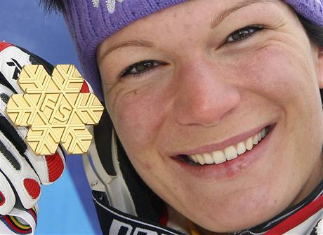 Maria Rieschová z Nmecka, mistryn svta ve slalomu pro rok 2009