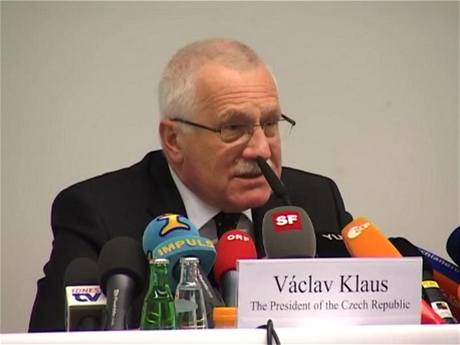 Souasná tendence v integraci Evropy nepináí ádné dobré perspektivy, je poteba ji zastavit, ekl Václav Klaus v Bochumi.