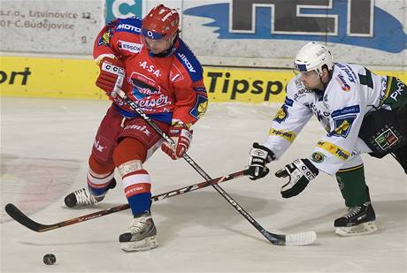Hokejisté eských Budjovic mají stále nadji na postup do pedkola play-off.