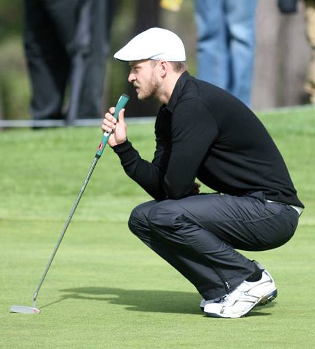 Justin Timberlake je sladný i na golfu 