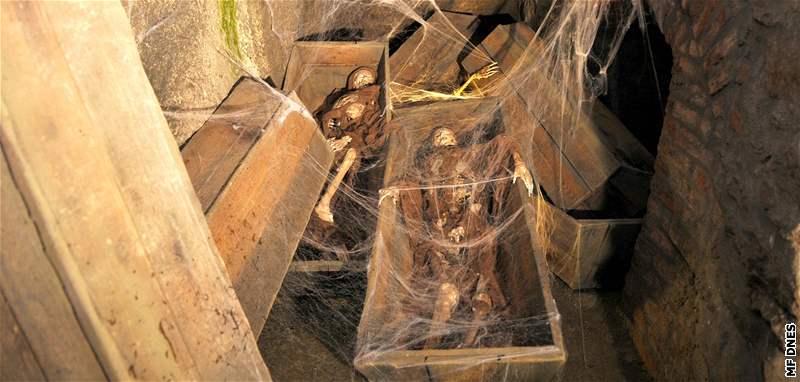 Znojemské podzemí a jeho straidelná expozice. Ilustraní snímek
