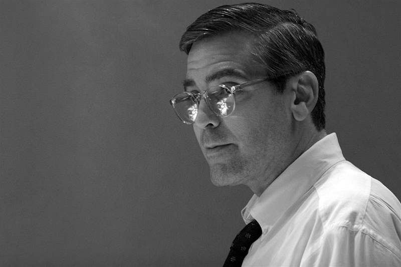 Z filmu Dobrou noc a hodn tstí - George Clooney