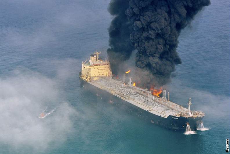 Tanker smoval z Íránu do Spojených Arabských Emirát.