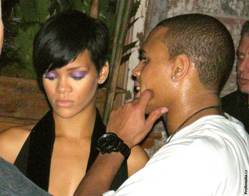 Chris Brown a Rihanna 