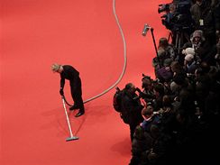 Berlinale 2009 - rud koberec