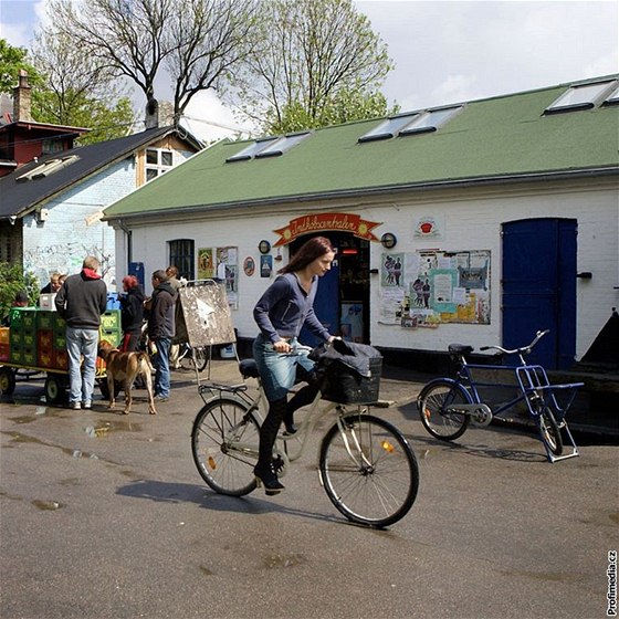 Kodaská tvr Christiania, odkud trojkolka pochází