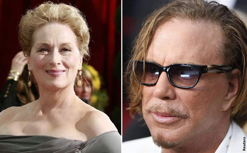 Oscar 2008 - Meryl Streepová a Mickey Rourke zlaté soky nezískali.