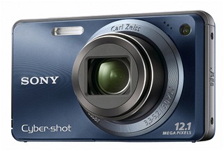 Sony W290 - Blue, zepedu