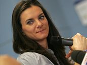 Ruská tyčkařka Jelena Isinbajevová Ruská tyčkařka Jelena Isinbajevová