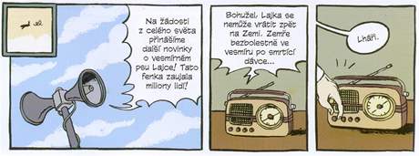 z komiksu Lajka