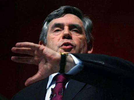 Britský premiér Gordon Brown