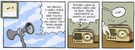 z komiksu Lajka