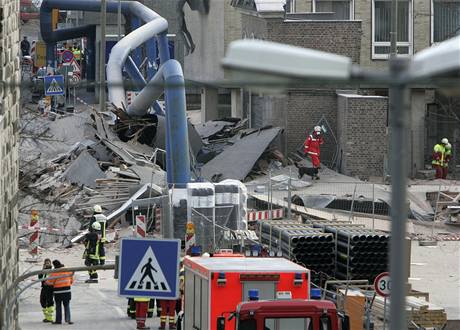 V Koln nad Rnem se ztila budova bvalho archivu