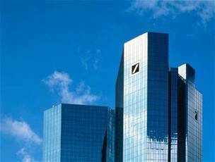 Budova Deutsche Bank ve Frankfurtu nad Mohanem