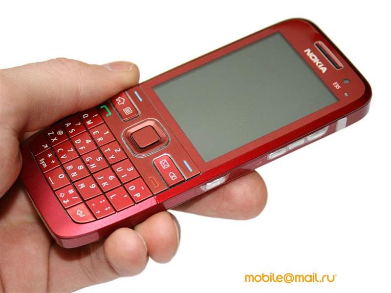 ervená Nokia E55