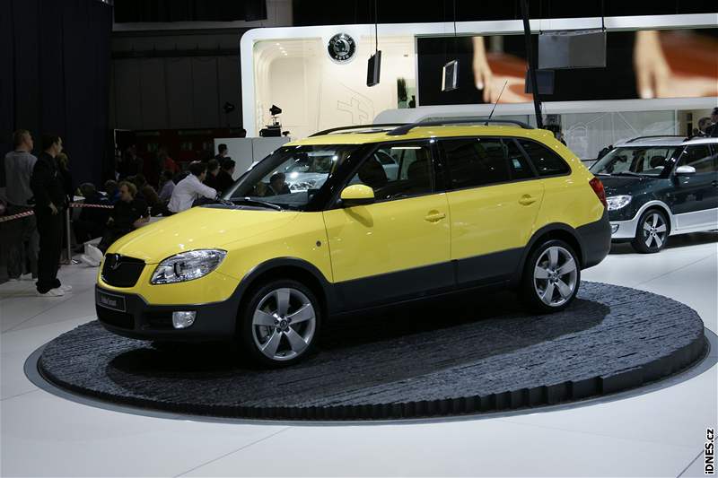 AUTOSALON ENEVA 2009 - koda fabia Scout