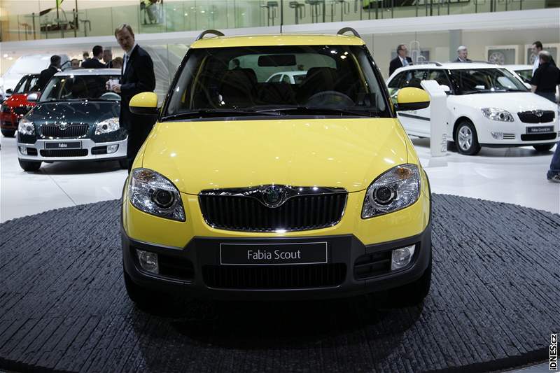 AUTOSALON ENEVA 2009 - koda fabia Scout