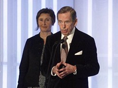 esk lev 2008 - Vclav Havel pebr cenu za historicky prvn ocenn dokument Oban Havel