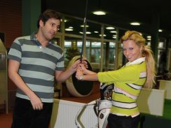 Kateina Kristelov se u hrt golf