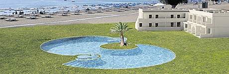 Vizualizace hotelu Apollo Blue Palace na eckém ostrov Rhodos.