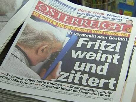 Právníci rodiny Josefa Fritzla podali pes dvacet alob na rzná média. Odkodné zatím zaplatí Der Spiegel, Die Tageszeitung a News.