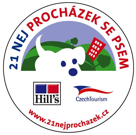 Logo akce 21 NEJ PROCHZEK SE PSEM.