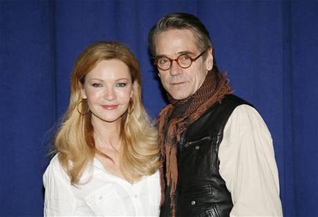 Jeremy Irons a Joan Allenová, divadelní hra Impresionismus