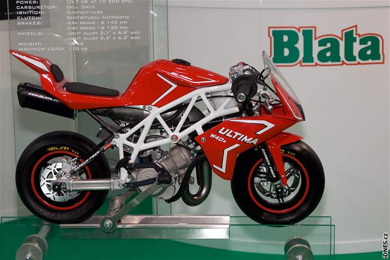 Výstava Motocykl 2009 - minibike Blata
