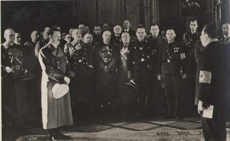 Hitler pi své návtv v Brn