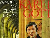 Karel Gott - obal desky Vnoce ve zlat Praze