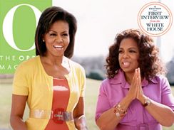 Michelle Obamov a Oprah Winfreyov