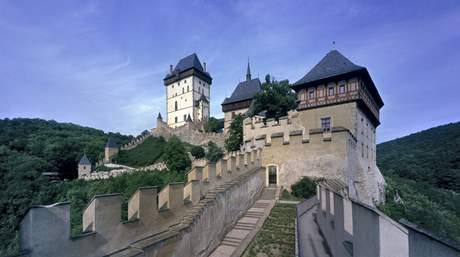 Tuto sobotu se na Karltejn výjimen otevou arkády Císaského paláce