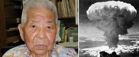 Tsutomu Jamagui, výbuch v Nagasaki a Atomový dóm v Hiroim