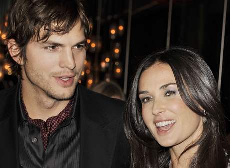 Ashton Kutcher a Demi Moore