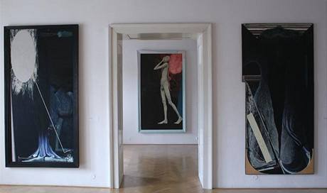 Pohledy do vstavy Stanislavy Judla, kter je v klatovsk Galerii U Blho jednoroce instalovna do 10. kvtna 2009.