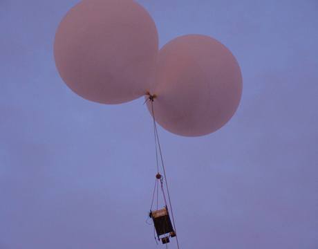 Mise balonu do 30kilometrov vky