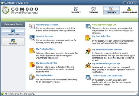 Comodo Firewall Pro