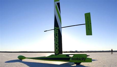 Vtrem pohnn Greenbird vytvoil rychlostn rekord - 202.9 km/h