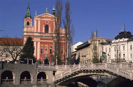 Historick centrum Lublan, Slovinsko 