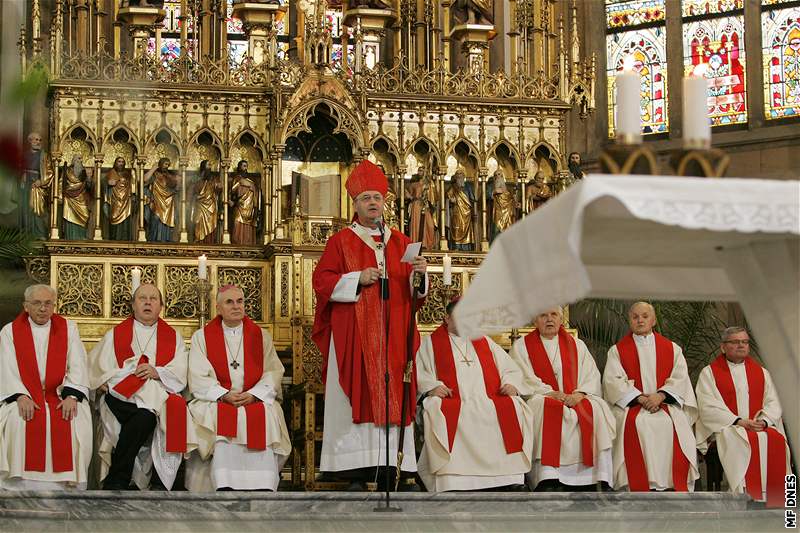 Olomoucký arcibiskup Jan Graubner uctil na brnnském Petrov památku Jana Sarkandera