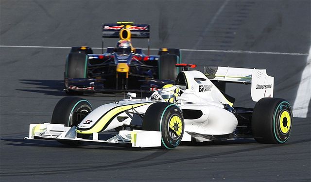 Jenson Button z týmu Brawn GP ovládl kvalifikaci Velké ceny Austrálie.