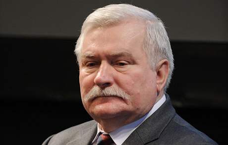 Nkdej polsk prezident a vdce Solidarity Lech Walesa