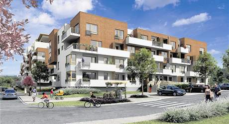 V novém projektu Malý Háj ve trboholích seenete malý byt s balkonem za 1,9 milionu.