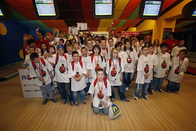 Bowling s dtmi z dtských domov