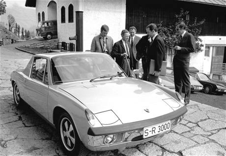 Ferry Porsche a jeho Porsche 914-8