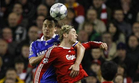 Liverpool - Chelsea: Terry a Torres 