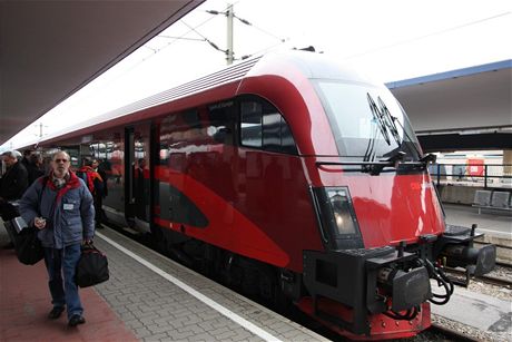 Railjet - vlak, kter se me zanedlouho objevit v esku