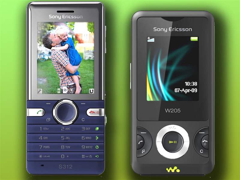 Sony Ericsson S312 a W205