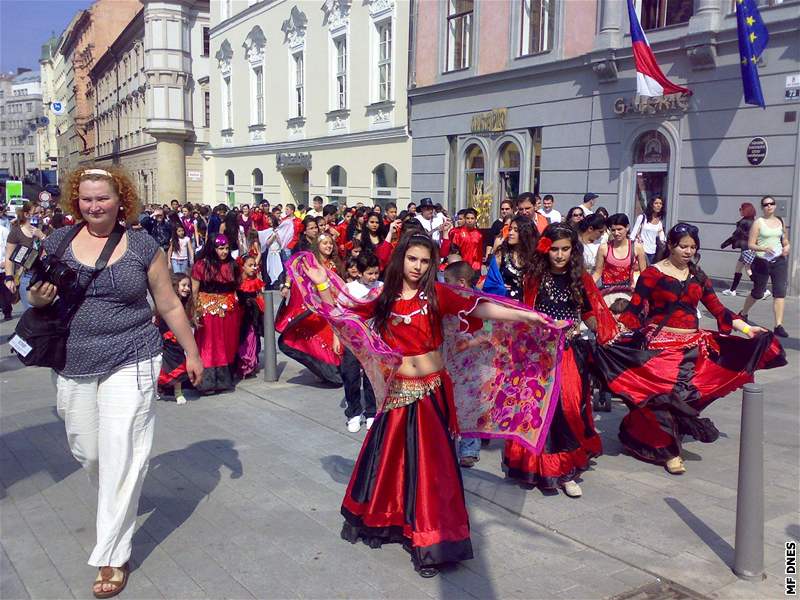Oslavy Mezinárodního dne Rom v Brn