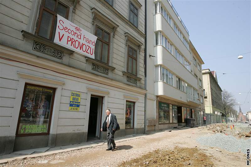 Oprava Husovy a Pekaské ulice v Brn nií podnikání na nich